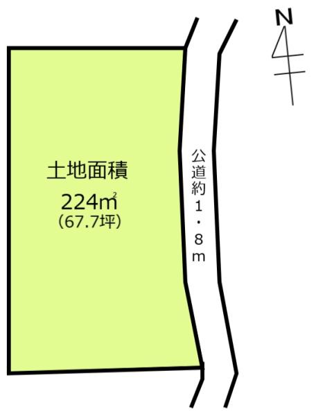 春日井市田楽町の売土地