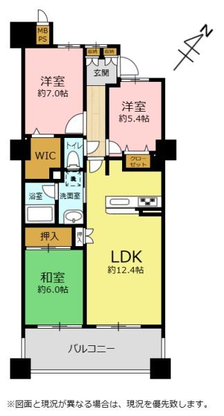 ライオンズステーションプラザ勝川弐番館(間取り)