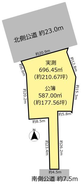 大垣市領家町３丁目の売土地