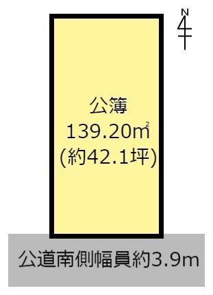 大垣市外花３丁目の土地