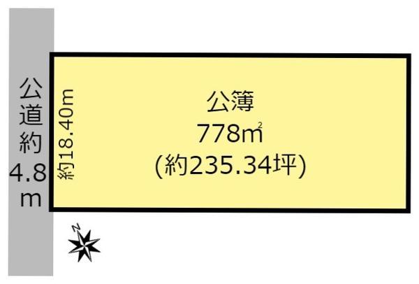 不破郡垂井町宮代の売土地