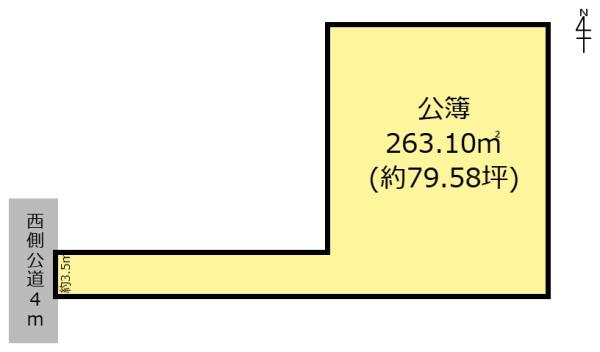 大垣市楽田町２丁目の売土地