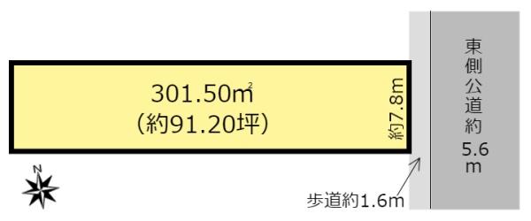 不破郡垂井町の土地