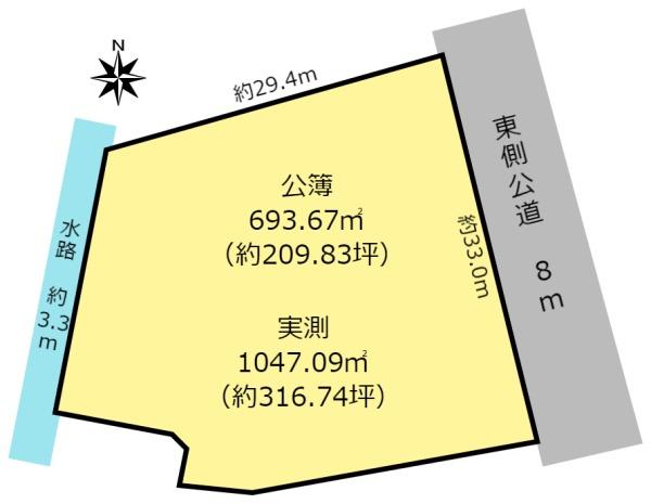 大垣市浅草１丁目の土地