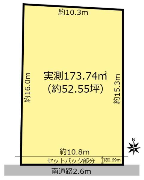 大垣市南頬町３丁目の売土地