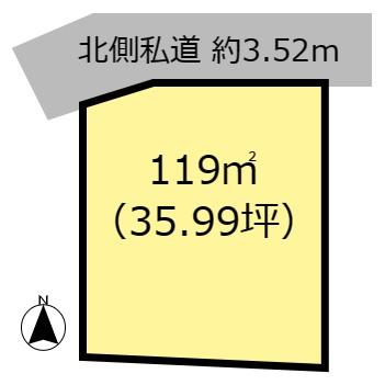 大垣市室村町１丁目の土地