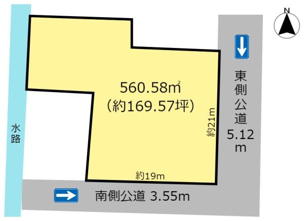 大垣市魚屋町の売土地