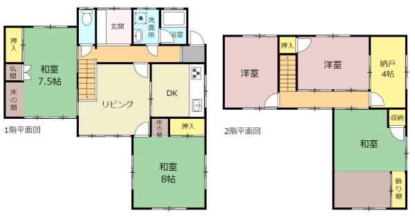 大垣市八島町の中古一戸建