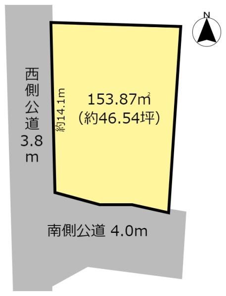 大垣市楽田町８丁目の売土地