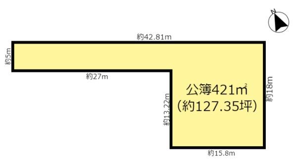 不破郡垂井町宮代の売土地
