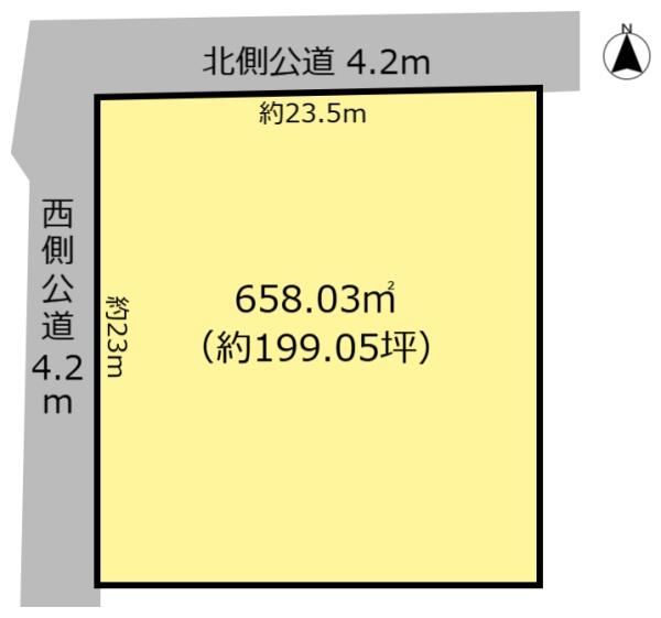 不破郡垂井町宮代の売土地