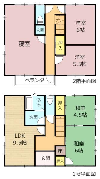 大垣市長松町の中古一戸建