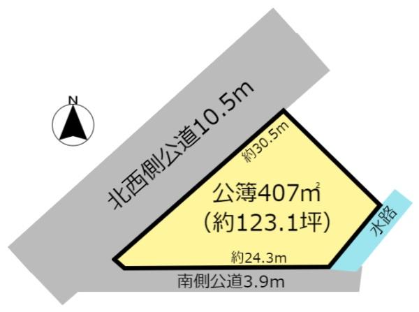 大垣市綾野町の売土地