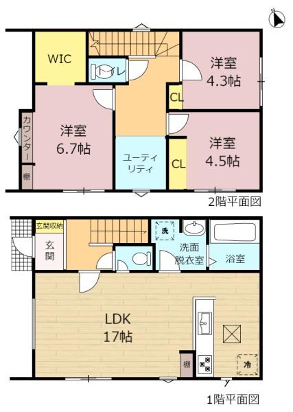 大垣市浅草１丁目の新築一戸建
