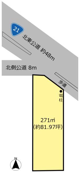 岐阜市宇佐南３丁目の売土地
