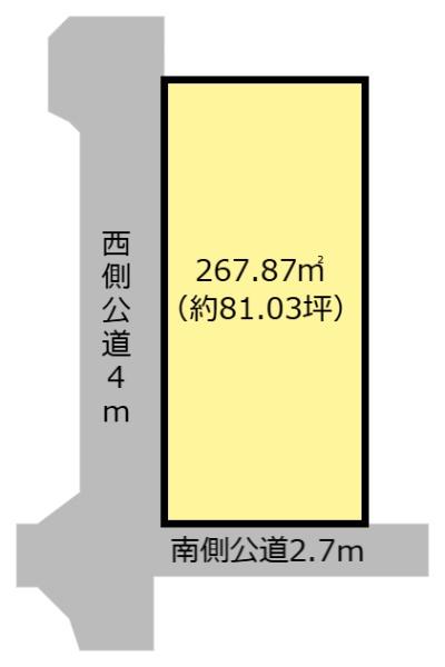 安八郡安八町北今ケ渕の売土地