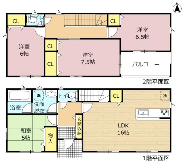 大垣市福田町の新築一戸建