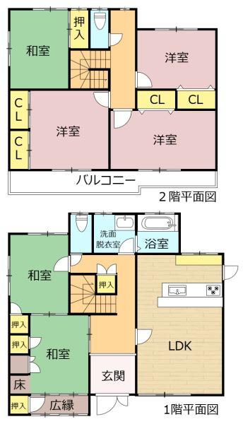 大垣市築捨町５丁目の中古一戸建
