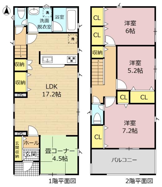 大垣市青柳町２丁目の新築一戸建