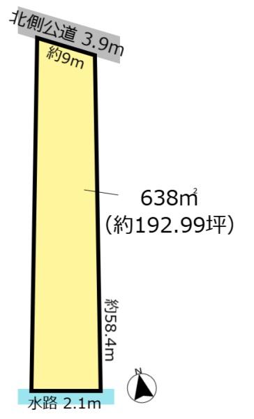 大垣市犬ヶ渕町の売土地