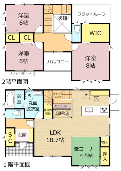 大垣市昼飯町の新築一戸建