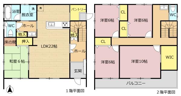 安八郡神戸町大字丈六道の中古一戸建