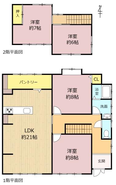 大垣市新長松２丁目の中古一戸建