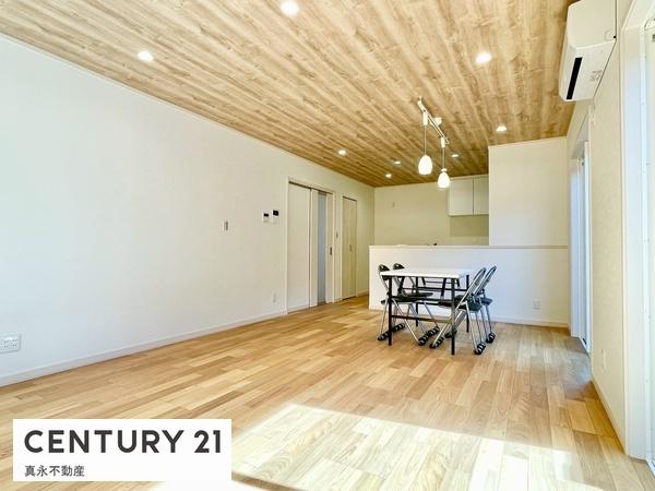 大垣市藤江町3丁目の新築一戸建(リビング)