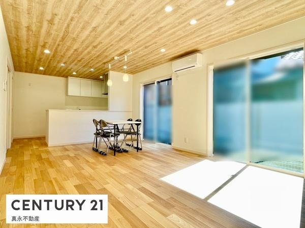 大垣市藤江町3丁目の新築一戸建(リビング)