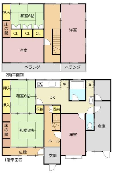 大垣市新田町４丁目の中古一戸建