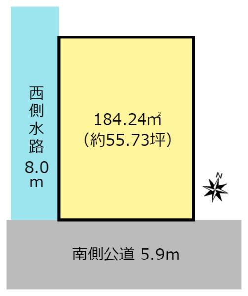 大垣市新田町４丁目の土地