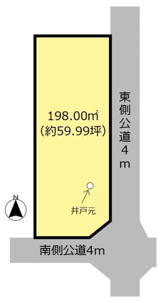 大垣市三本木３丁目の土地