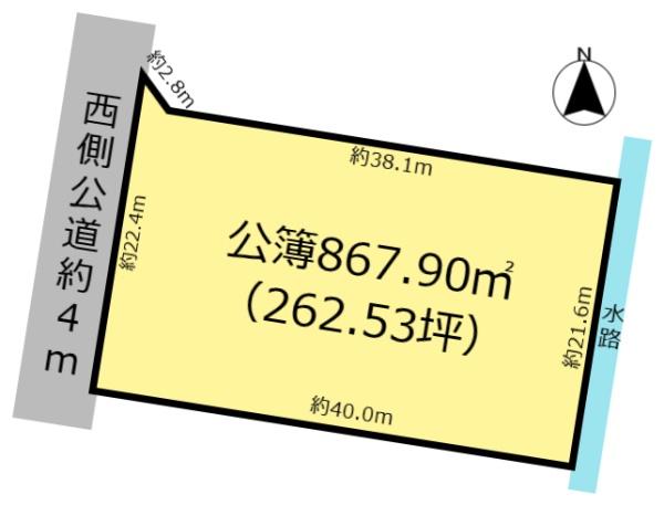 大垣市中川町４丁目の売土地