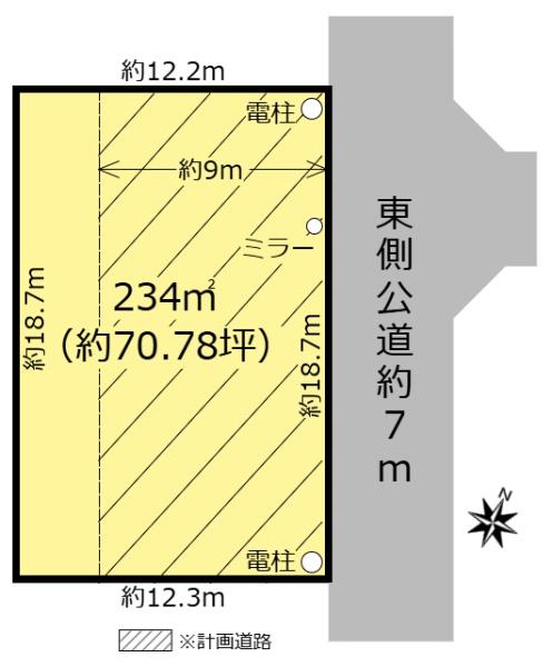 岐阜市加野６丁目の売土地