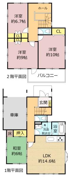 大垣市笠木町の中古一戸建