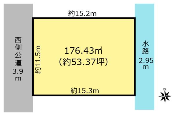 大垣市内原３丁目の土地