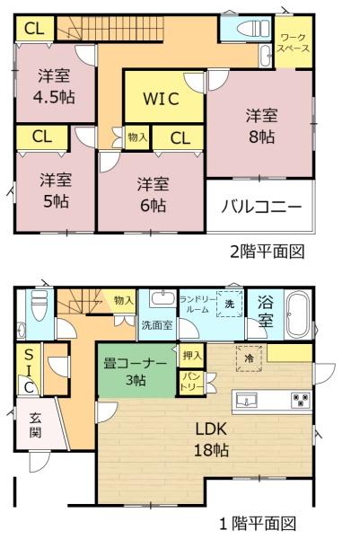 大垣市長沢町５丁目の新築一戸建