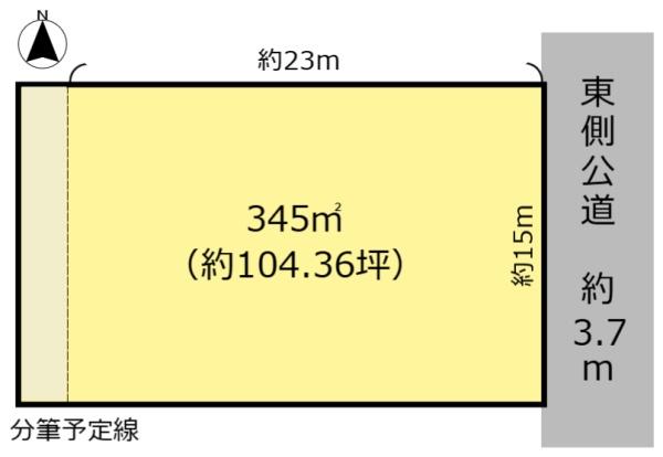 不破郡垂井町表佐の売土地