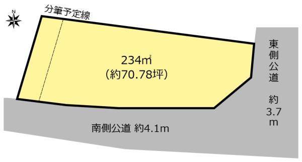 不破郡垂井町表佐の売土地