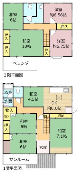 大垣市長松町の中古一戸建