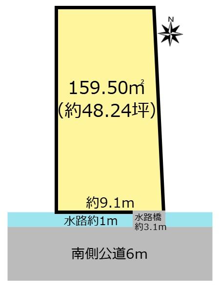大垣市久瀬川町６丁目の土地