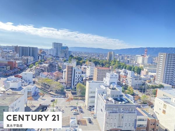 プレサンスロジェ大垣駅前(現地からの眺望)