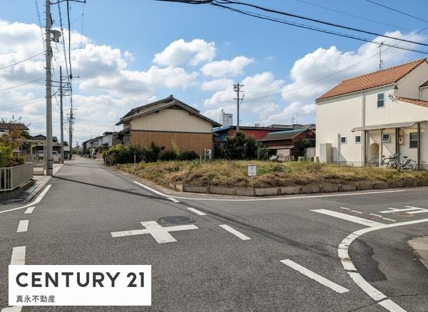 大垣市大井1丁目の土地(前面道路含む現地写真)