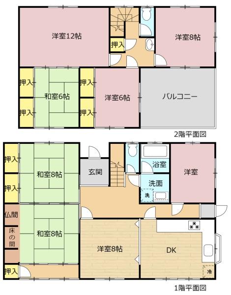 大垣市福田町の中古一戸建