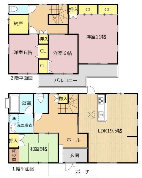 大垣市南若森４丁目の中古一戸建