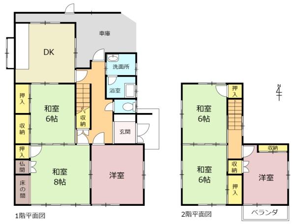 大垣市枝郷４丁目の中古一戸建