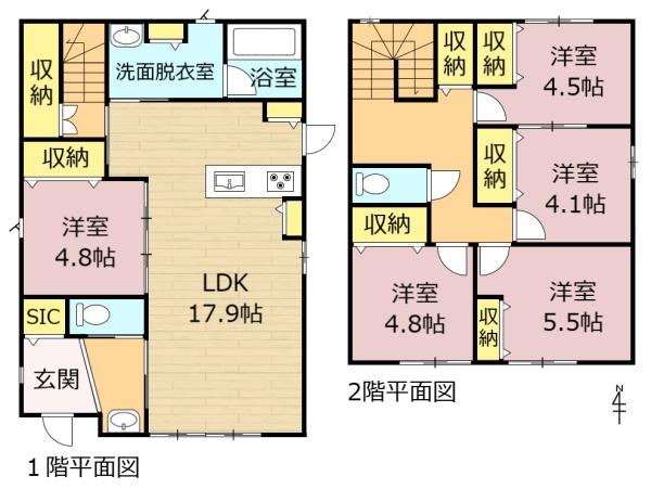 大垣市恵比寿町北６丁目の中古一戸建