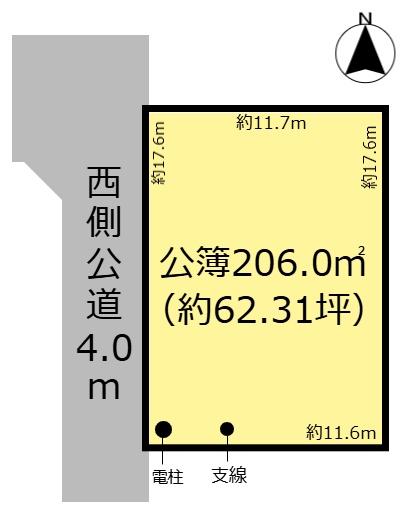 安八郡輪之内町藻池新田の売土地