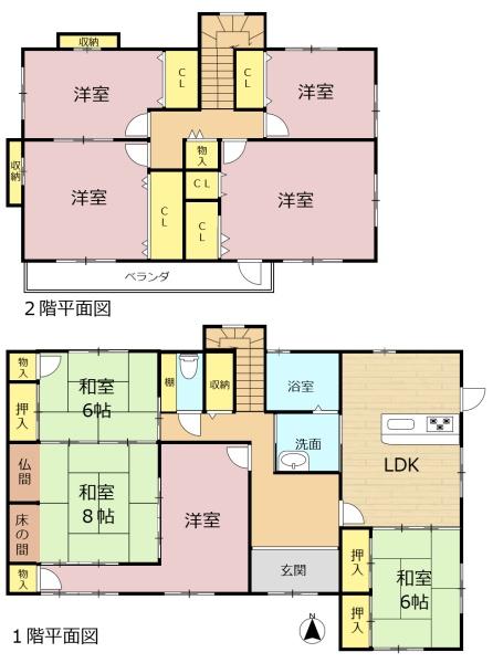 大垣市横曽根５丁目の中古一戸建