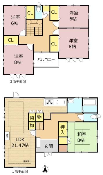 大垣市三津屋町２丁目の中古一戸建